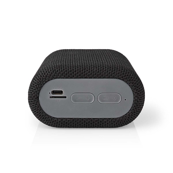 Nedis Bluetooth® Högtalare | Maximal batteritid: 7 timmar | Handhållen design | 7 W | Mono | Inbygd mikrofon | Synkroniseringsbar | Svart
