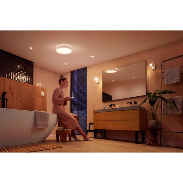 Philips Hue Xamento Infälld spot Badrum 3st Chrome
