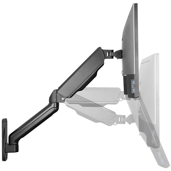 Monitorarm Väggfäste 17-32" gasfjädrad 450mm
