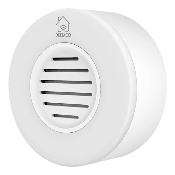 DELTACO SMART HOME WiFi siren, white