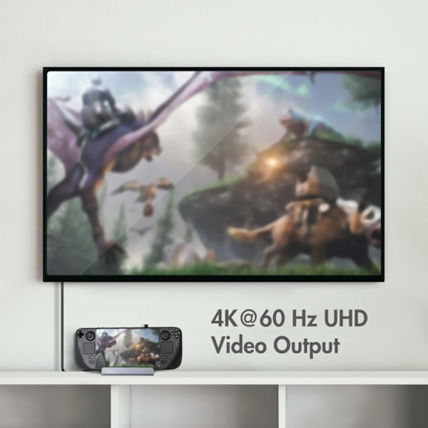 LogiLink USB-C-telakka 6-i-1 iPad/Steam Deck jne.