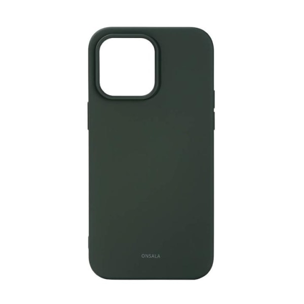 Onsala Suojakuori Silikooni Olive Green - iPhone 14 Pro Max Grön