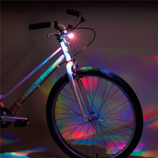 Cykelljus med Disco-effekt