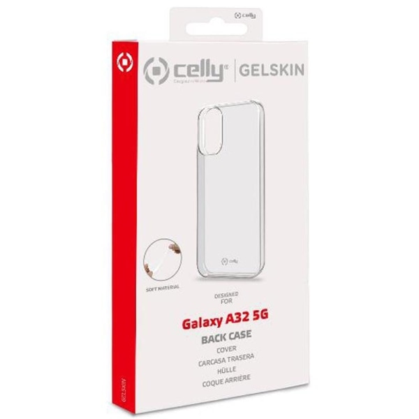 Celly Gelskin TPU Cover Galaxy A32 5G SM-A326B Transparent
