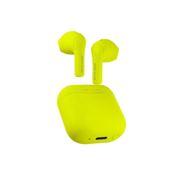 HAPPY PLUGS Joy Hovedtelefoner In-Ear TWS Neon Gul Gul