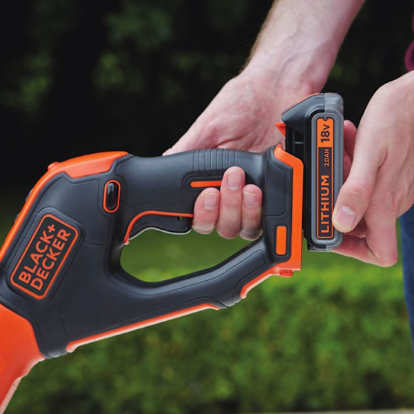 BLACK+DECKER Grästrimmer 18V 28Cm 2,0AH Bat