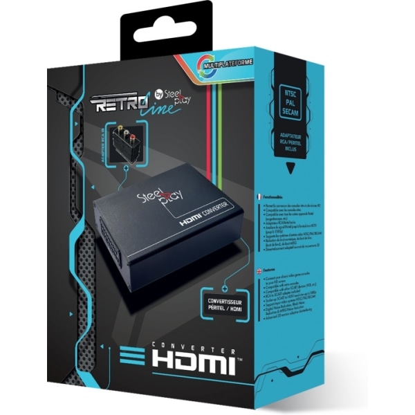 Steelplay Retro Line SCART - HDMI Converter -signaalin muunnin