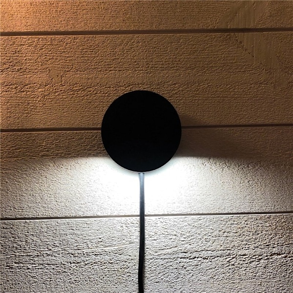 LightsOn Nero Downlight 140lm Ø9cm Svart