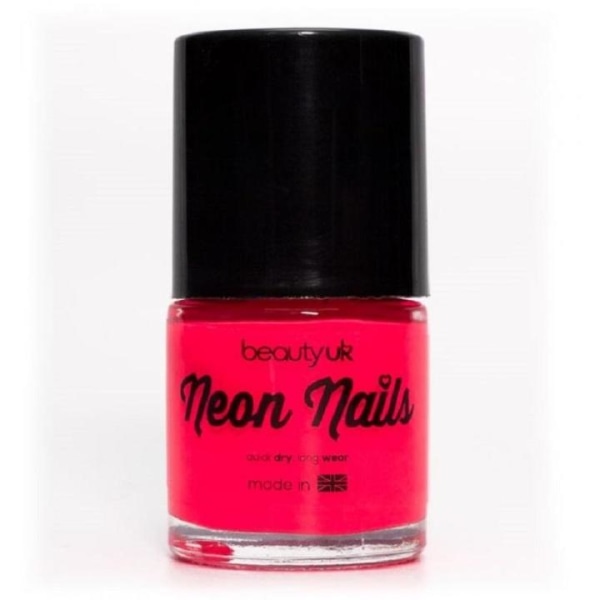 BeautyUK Beauty UK Neon Nail Polish - Pink