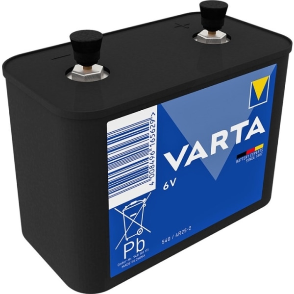 Varta 4R25-2 (540) batteri, 1 st. folie Zinkklorid batteri, 6 V