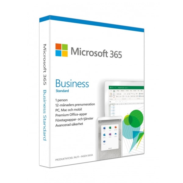 Microsoft Microsoft 365 Business Standard inkl. Teams Svensk 1an