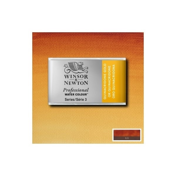 WINSOR Watercolour proff pan Transparent Gold Deep 547