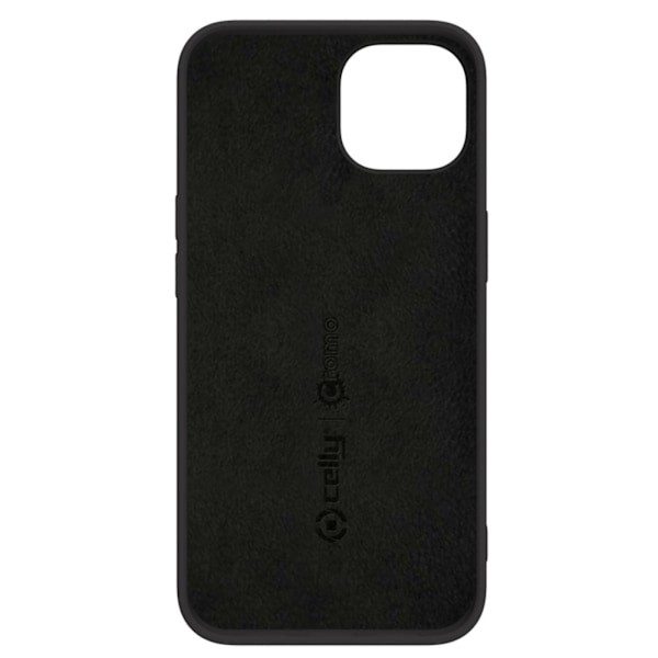 Celly Cromo Soft rubber case iPhone Svart