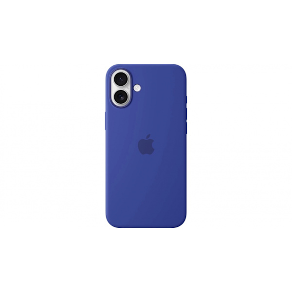 Apple iPhone 16 Plus Silicone Case with MagSafe - Ultramarine Blå