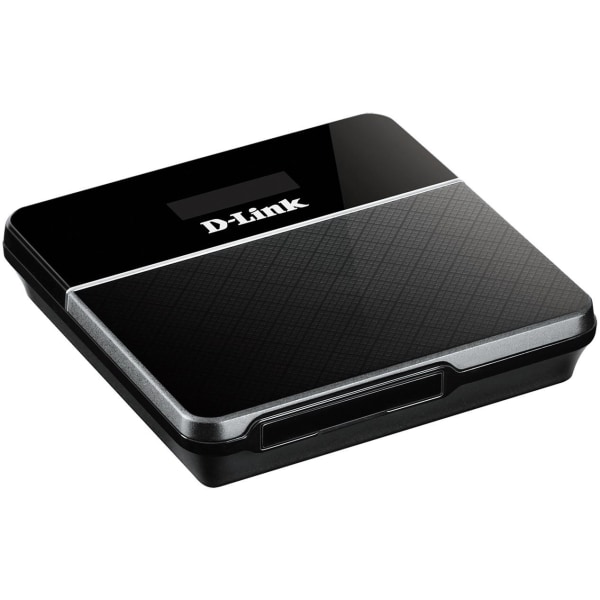 D-Link DWR-932, kanettava langaton 4G/LTE reititin, microSIM, musta