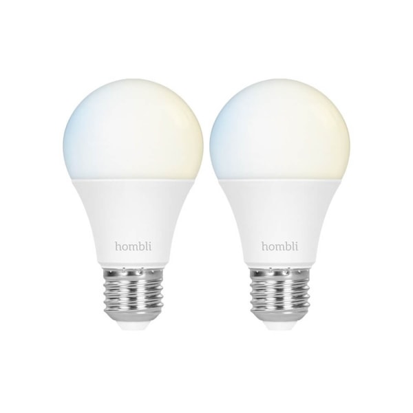 Hombli Smart Lampa E27 9W Promo 2-Pack CCT