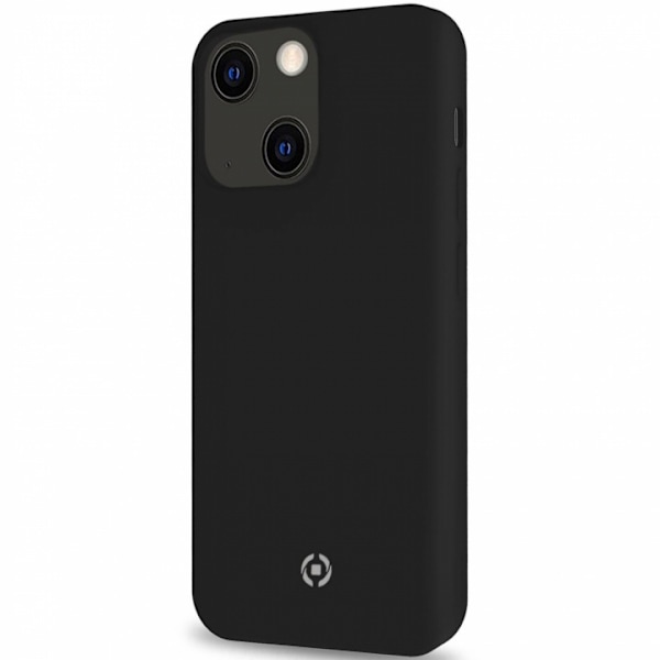 Celly Cromo Soft rubber case iPhone 13 Svart Svart
