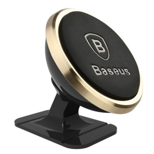 Baseus 360 Magnetisk Mobilhållare till bil Guld