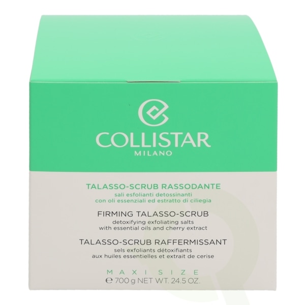 Collistar Firming Talasso Scrub 700 gr With Essential Oils And Cherry Extract