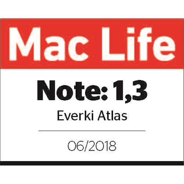 everki AtlasAtlas (EKP121) Laptop-ryggsäck med justerbart fack för utrustning från 13-tum till 17,3 tum