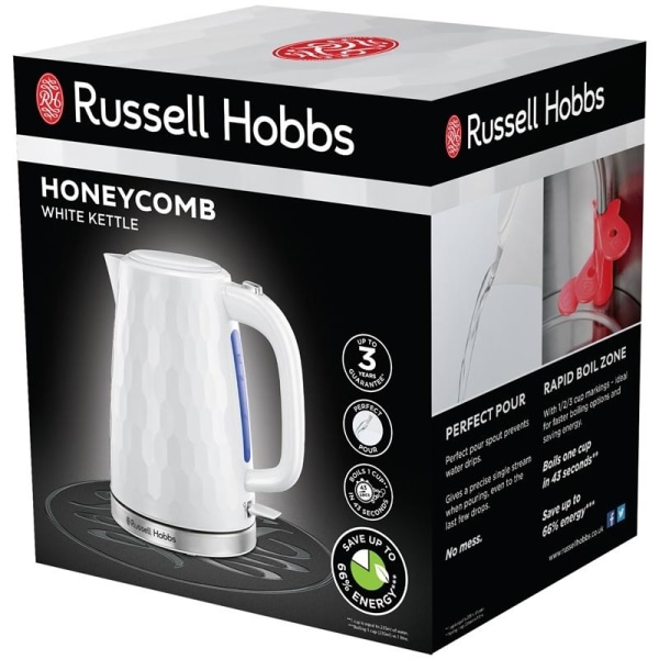 Russell Hobbs Vattenkokare 2605070 Honeycomb