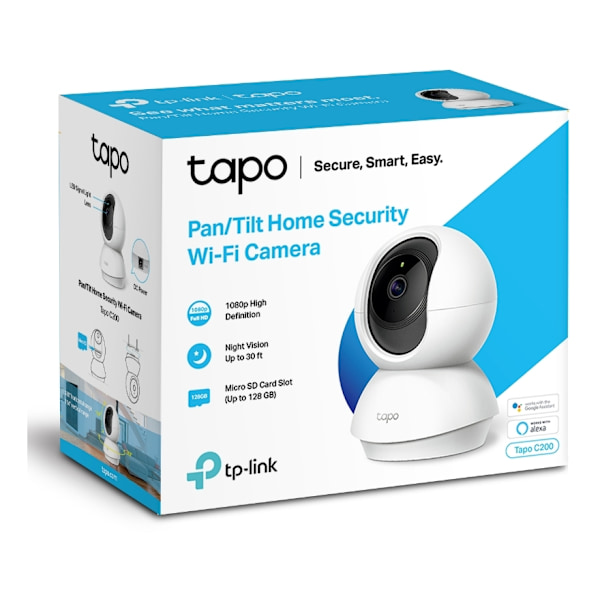 Pan/Tilt Home Security Wi-Fi Camera, High Definition Video: Capture ev