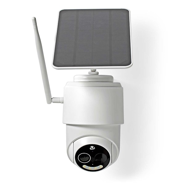 Nedis SmartLife Utomhus Kamera | Wi-Fi | Full HD 1080p | Panorera lutning | IP65 | Max. batteritid: 5 Månader | microSD (ingår inte) / Molnlagring (ti