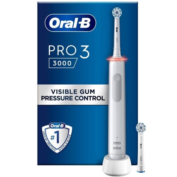 Oral B Eltandborste Pro3 3000 White S
