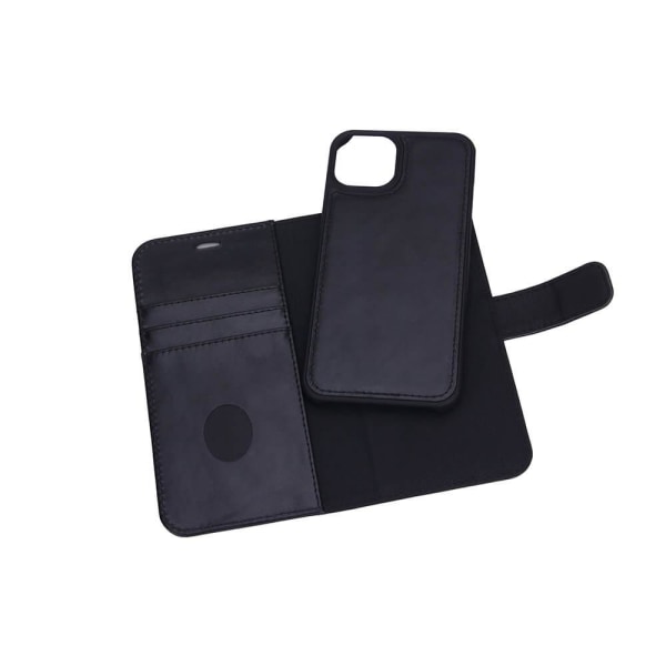RADICOVER Strålningsskydd Mobilfodral Skinn iPhone 13 2in1 Magne Svart