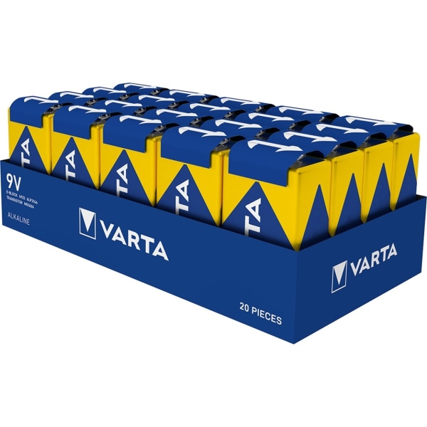Varta 6LR61/6LP3146/9 V Block (4922) batteri, 1 st. oförpackad a