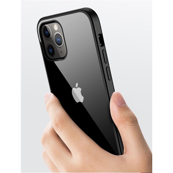 Elegant mobilcover til iPhone 12 mini, Sort Svart