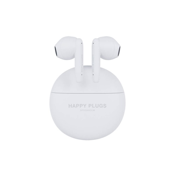 Happy Plugs Hörlur Joy Lite In-Ear TWS Vit Vit