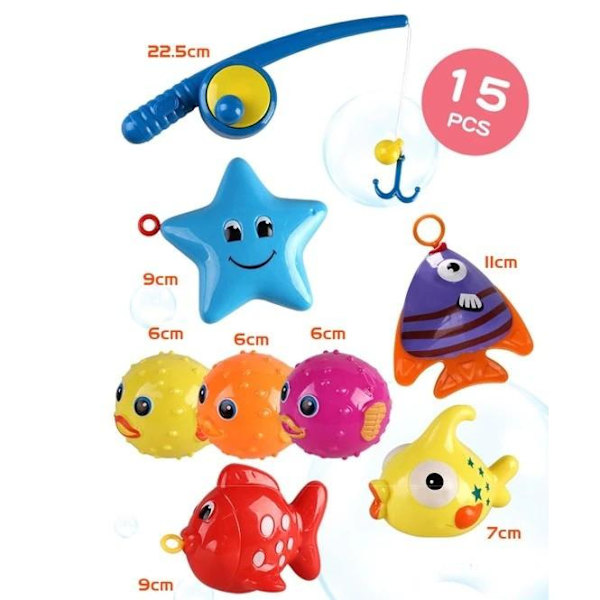 15-bitars Fiskespel för barn