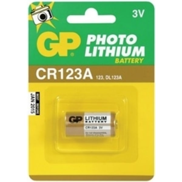 GP Batteri Lithium 123A 1-pack