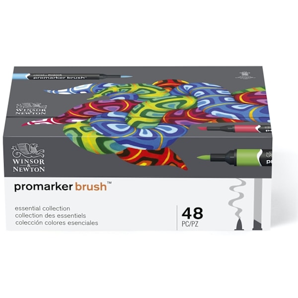 Winsor Brushmarker 48st, Essential collection