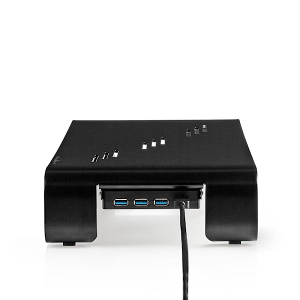 Nedis Skärmfäste | Ergonomi: Yes | Maximal bärförmåga: 18 kg | Universella | USB-hubb | Justerbar höjd: Nej
