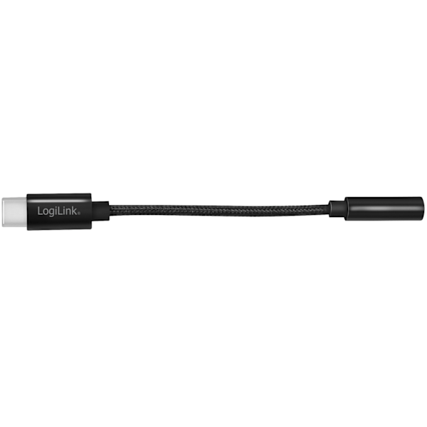 LogiLink USB-C 3,5mm-ljudadapter m DAC