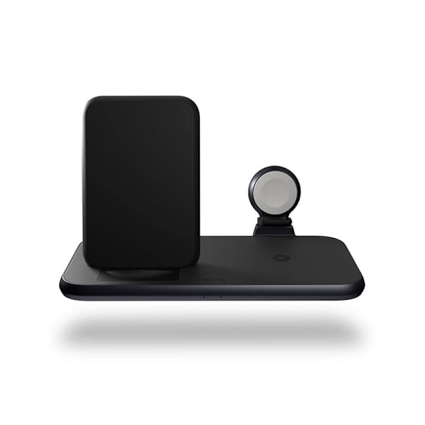 ZENS 4i1 Qi Bordlader 10W inkl 45W USB-C PD Sort