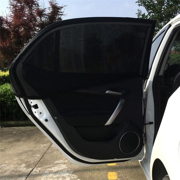 Solafskærmning til bilens sideruder, 2-Pak
