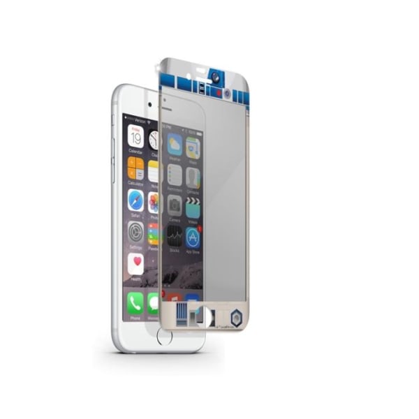 STAR WARS Näytönsuoja  iPhone6/6S Karkaistu lasi  R2D2 Transparent