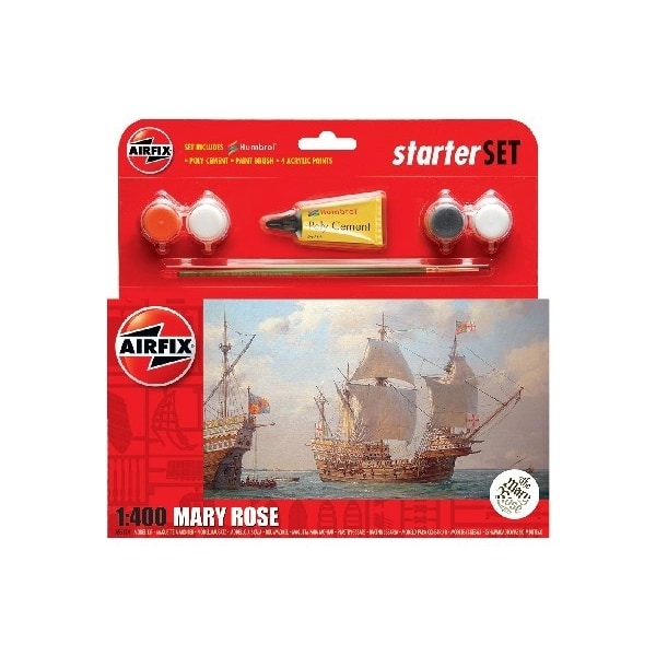AIRFIX Small Starter Set 1:43 Mary Rose, new