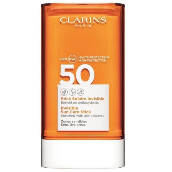 Clarins Invisible Sun Care Stick, Solskyddsfaktor SPF50 75g