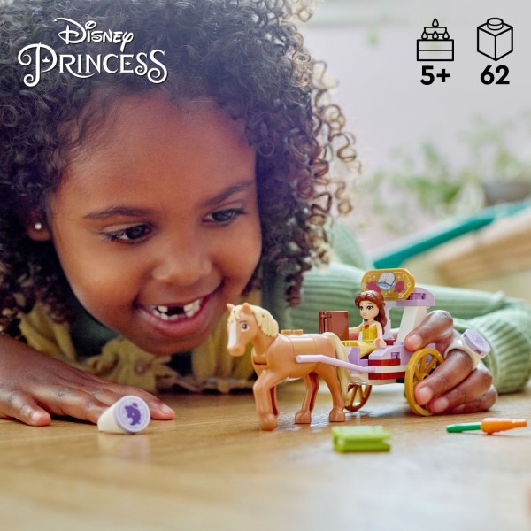 LEGO Disney Princess 43233 - Belles eventyrvogn med hest