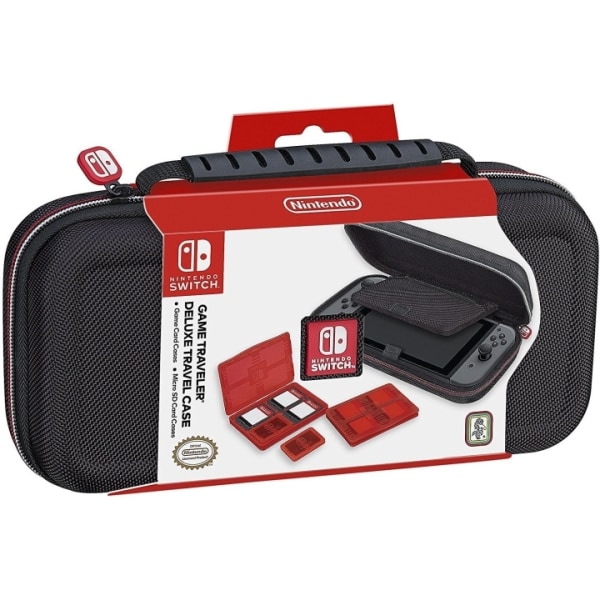 Nintendo Deluxe Travel Case -suojalaukku, musta, Switch