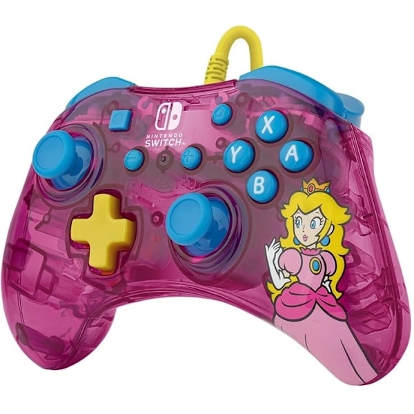 PDP Rock Candy Wired Controller - Peach (Switch)