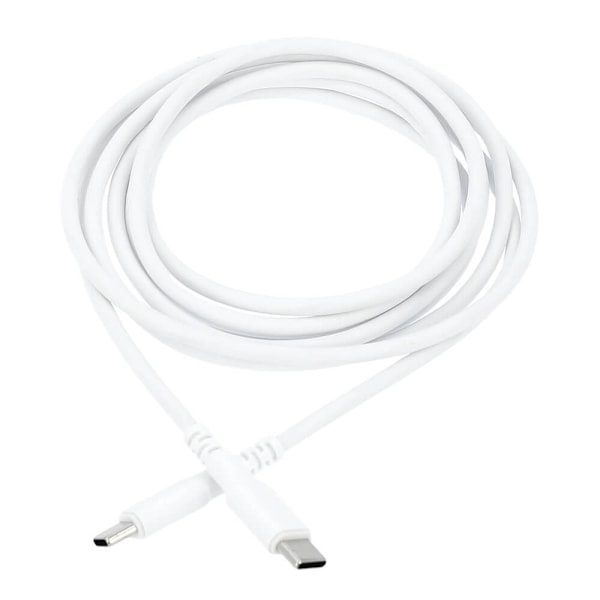 GEAR Kabel USB-C till USB-C 2.0 2m Kabel Vit