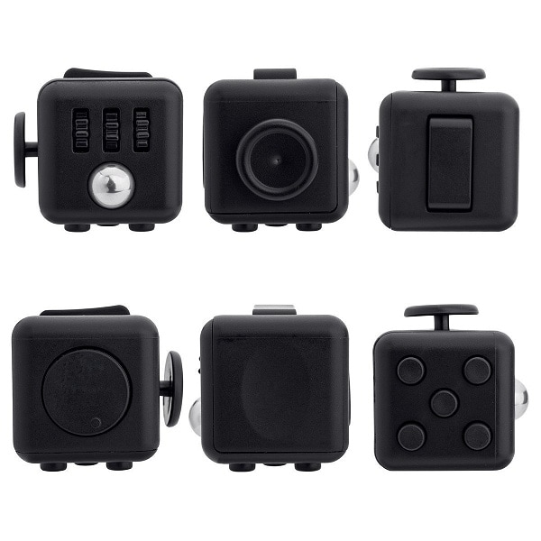 Fidget Cube, musta