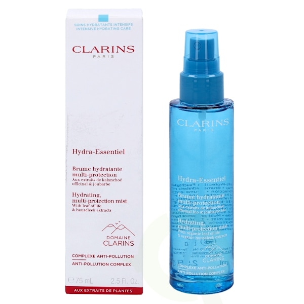 Clarins Hydra-Essentiel Hydrating Mist 75 ml Anti-Pollution Complex