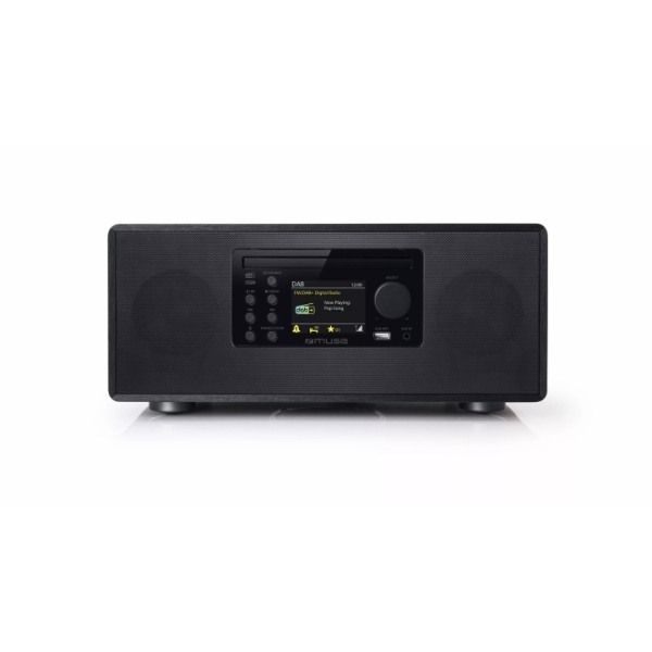 MUSE M-695 DBT Radio DAB+ FM BT højttaler CD Stereo Sort