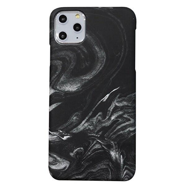 Abstrakt marmorcover til iPhone 12 Pro Max Vit